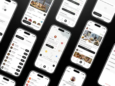 🗺 POII - is a Modern, Map-Based Social App app app design design graphic design mobile app social app ui ui ux ui ux design ux