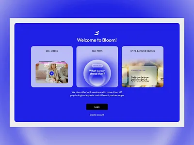 Onboarding for a B2C Healthcare SaaS Platform b2c design design studio graphic design illustration interaction interface landing landing page motion design onboarding saas ui ux web web animation web development webdesign