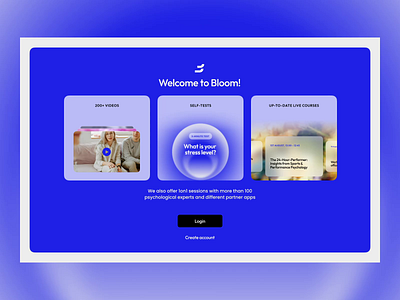 Onboarding for a B2C Healthcare SaaS Platform b2c design design studio graphic design illustration interaction interface landing landing page motion design onboarding saas ui ux web web animation web development webdesign