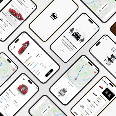 Car Transport App UI/UX Design app design app ui design application design car app mobile app design ui design uiux