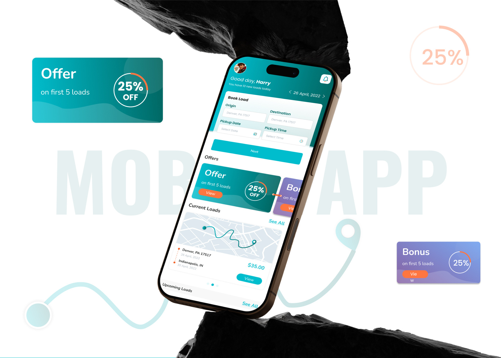 Example of UI/UX Design Concept For Mobile Apps