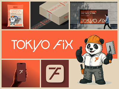 Tokyo Fix || Branding, Logo & Mascot Design aboxagency app icon design brand identity branding design graphic design logo logo design mascotdesign personalised mascot visual identity