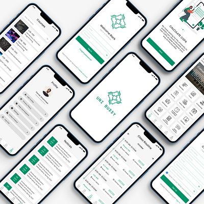 UniBuddy | University App UI/UX Design app design app ui design mobile app design mobile app ui design ui design uiux design university app design ux design