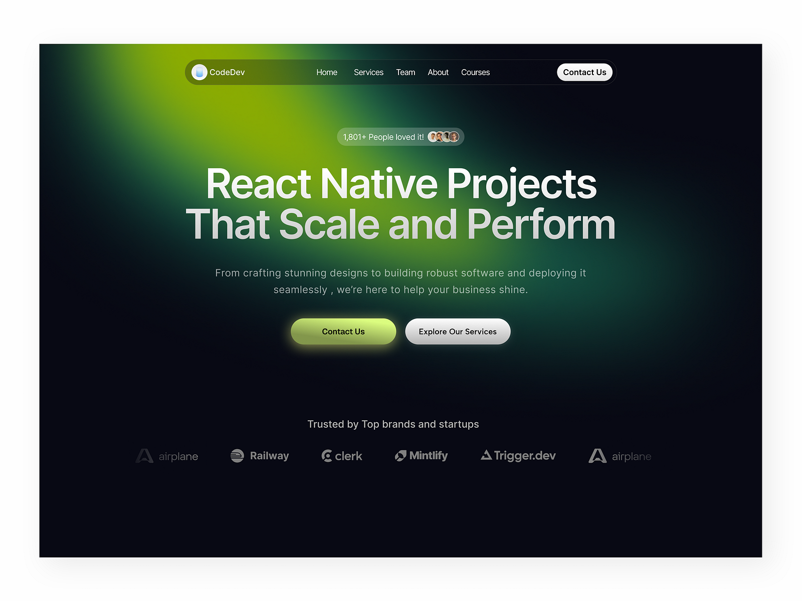 Mobile App Development Agency By Salman Hamza On Dribbble