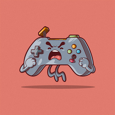 Loser! brand branding character colors design games gaming graphic illustration logo mascot tech vector