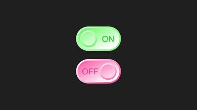 Elastic Button Animation 2d animation after effects animation button design dynamic elastic illustration interfaceanimation motion graphics motiondesign off onoff switch ux