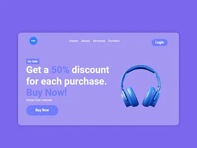 Product Page Design - Hero Section ui