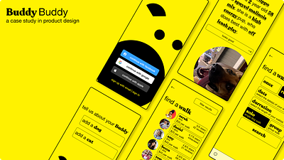 BuddyBuddy - a product design case study