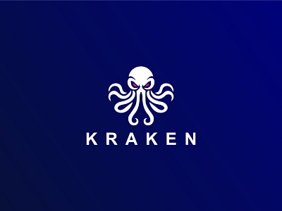 Kraken Logo agency america animal corporate flat freedom kraken kraken animal logo kraken branding logo kraken logo kraken minimal logo for sale luxurious majestic minimal logo modern outdoor ui ux vector wisdom