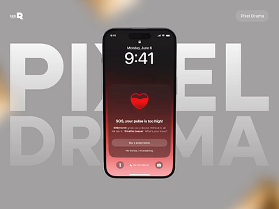 Subscription Fatigue UI Concept ai app concept crm dashboard design health healthy heart interface ios mobile notification product pulse saas screen software ui ux