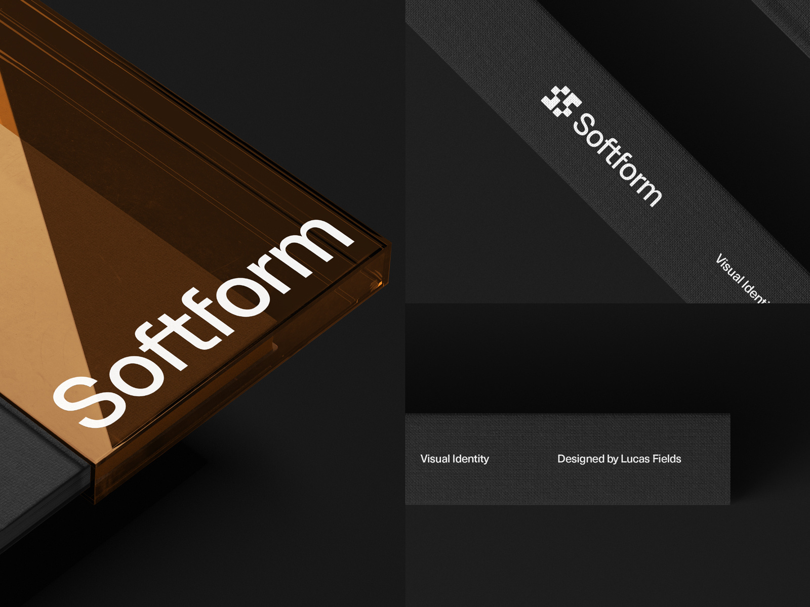 Softform Visual Identity - Small details abstract logo app logo brand design brand identity branding developer logo f geometric logo logo logomark logotype minimalist logo s saas logo startup logo tech logo technology logo visual identity wordmark