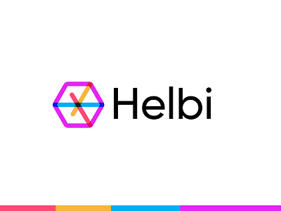 Helbi, Online Course, Abstract, Fun, modern a b c d e f g h i j k l abstract logo brand identity branding clean design creative ecommerce logo logo designer logo mark logos m n o p q r s t u v w x y z memorable minimal modern logo online logo simple and professional logo startup logo symbol