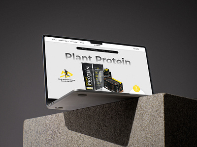 X-REAL Sport – Protein Powder Landing Page