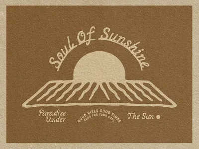 Soul Of Sunshine badge badgedesign branding design graphic design illustration illustration design logo vector vintage vintage design