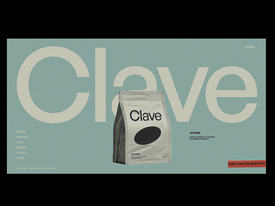 Clave Coffee: Minimalist Brand Experience clave coffee brand design e commerce landing page minimalist minimalist design modern ui product showcase ui ui design ux ux design web web design website