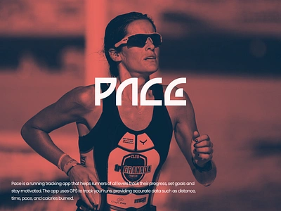 Pace Brand Identity Design app icon design athletic athletic logo brand identity branding creative identity logo logodesign marathon race run run logo runner running app running app branding running logo sports branding sports logo trending