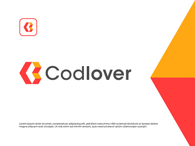 Codlover Logo Design, Letter L + Love Icon + Code Icon arrows blockchain brand identity branding code coding finance fintech geometric logo heart icon identity logo logo design logodesigner logos logotype love icon search software