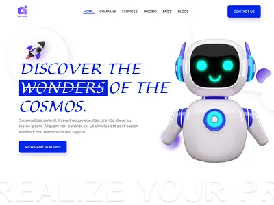 AI Agency Hero Section | Landing page ai agency ai agency hero section ai agency landing page ai agency landing page ui