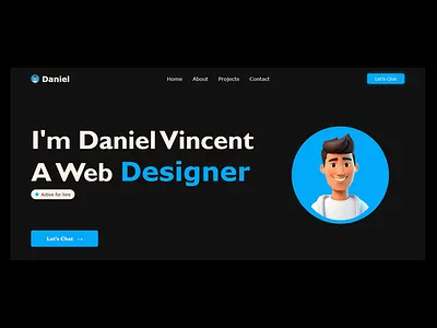 Portfolio design ui