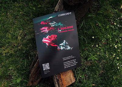 CORROMPE 3d adobe animation ação branding cartazes communication design design graphic design illustration image imagem logo marca modern motion graphics movimento publicidade ui video