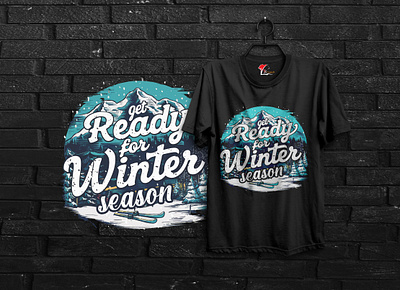 Winter T-shirt Design minimal t shirt t shirt t shirt collection t shirt design tshirt design tshirts winter collection winter t shirt design winter.