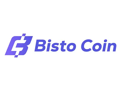 Bisto Coin Logo Design b and c icon b icon bc logo bisto coin branding business coin logo creative crypto logo currency logo flat logo letter logo logo logo design minimal typography wordmark