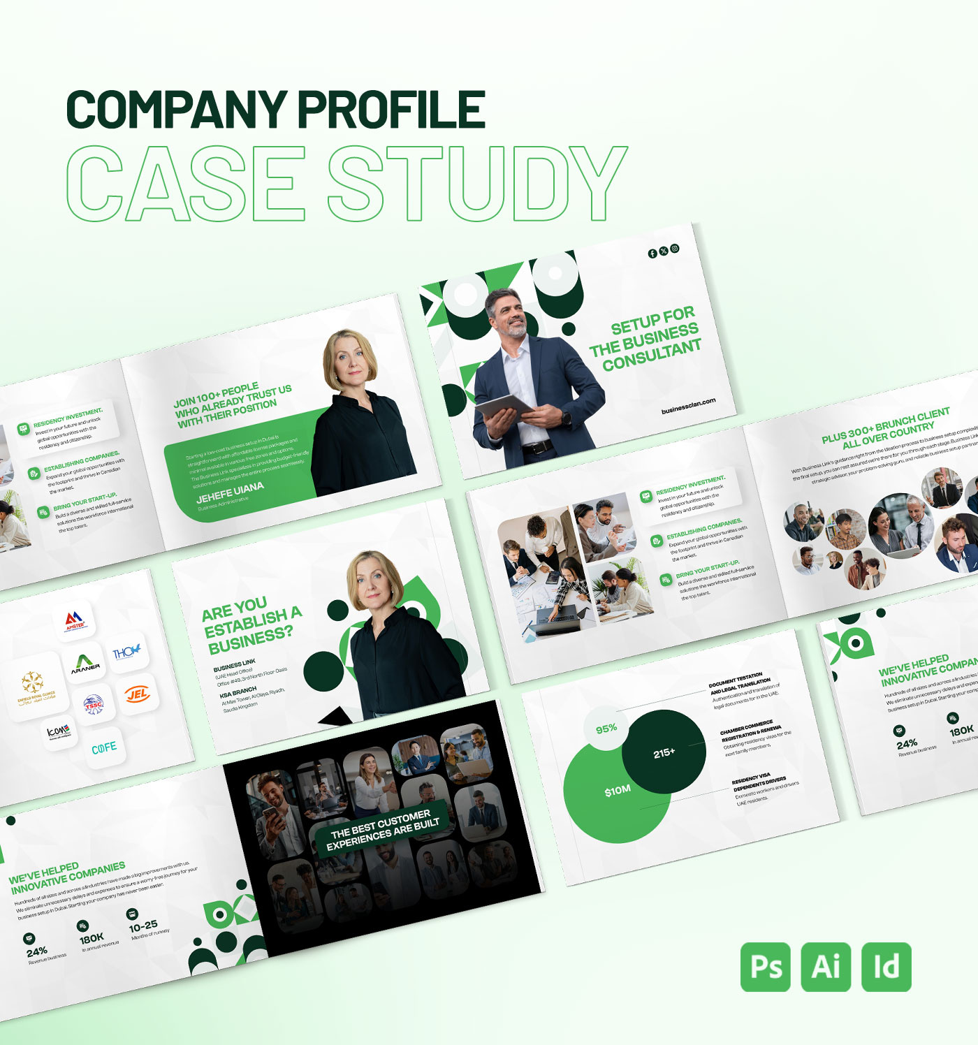 Company Profile branding brochure brochure design case study company profile graphic design