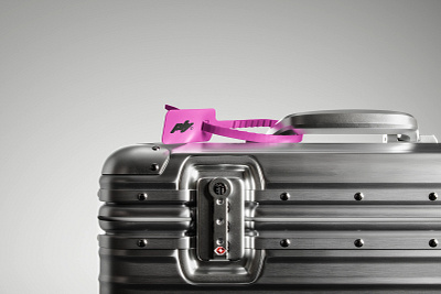 Zip Tie Tag mockup by Ply 3d 3d mockup branding design graphic design illustration logo mockup suitcase suitcase mockup