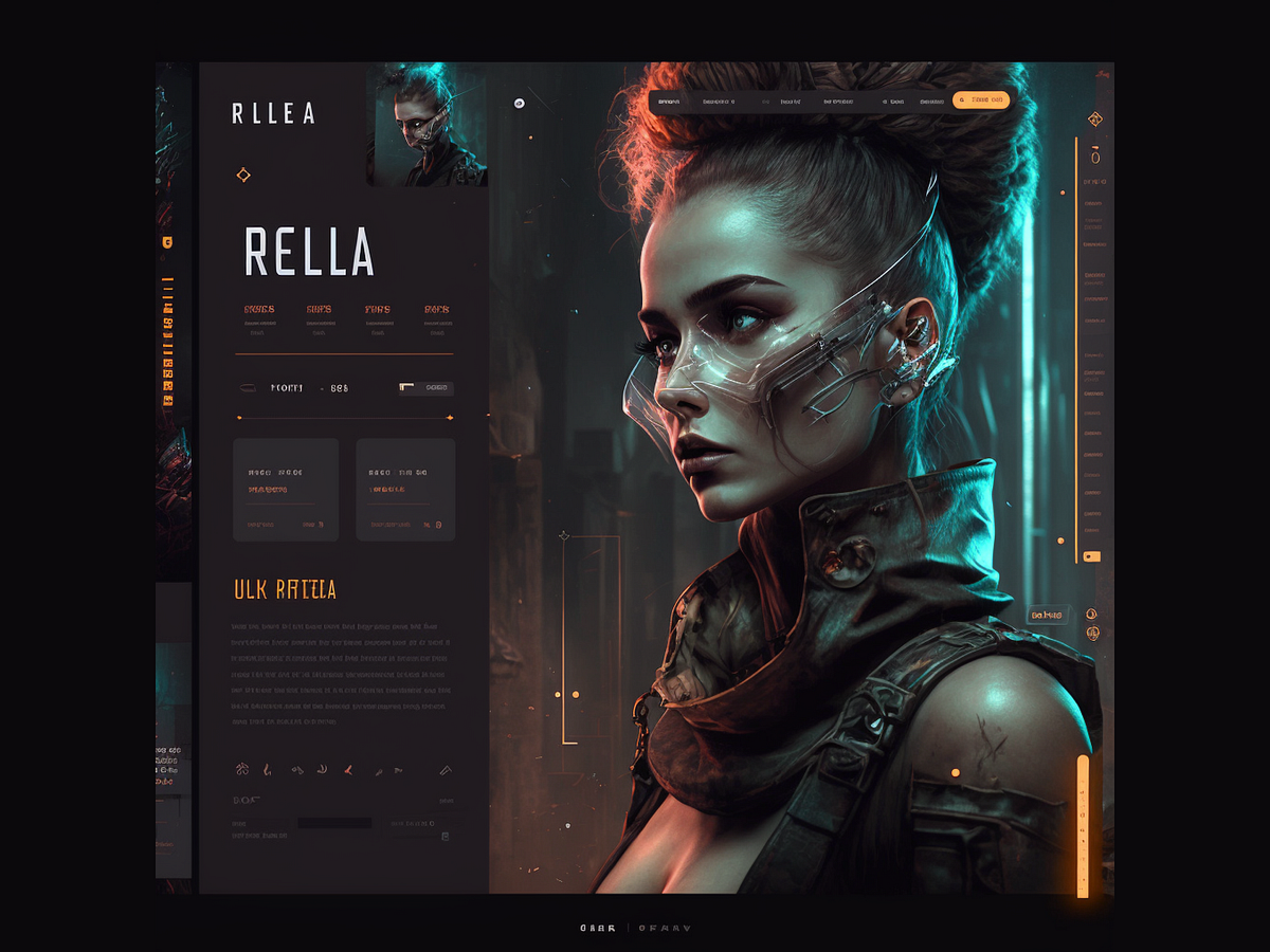 Browse thousands of Cyberpunk UI images for design inspiration | Dribbble