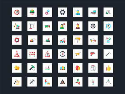 Creative Tools Flats Icons Designs. construction bus icons construction icons creative creative icons creative tools flat icons creative tools icons designs flat icons graphic design icons icons design icons presentations illustrations vector vector icons