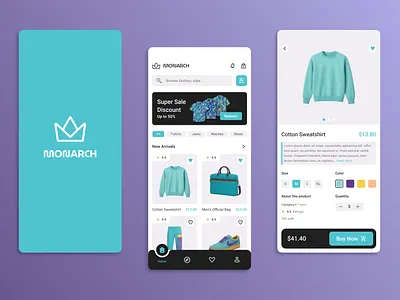 Ecommerce Fashion App UI Design animation branding ecommerce app experience fashion app graphic design homepage interface logo mens fashion mobile app mockup product page splash screen tshirt typography ui ui design ux design vizora