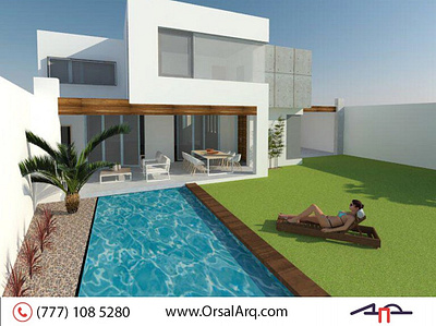 Architect Rendered Post autocad brnading facebook photoshop social media