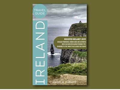 Ireland Travel Guide Cover Design book graphic design guide ireland original travel
