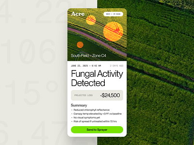 App Design user interface