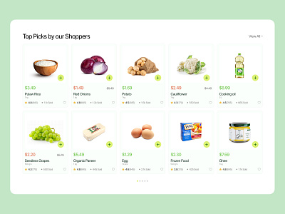 Grocery Website Product Category design e commerce grocery grocery list grocery store grocery ui grocery uiux grocery website grocery website design modern product category uiux web design