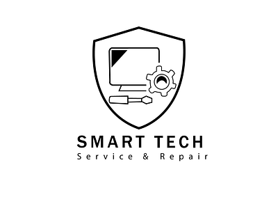 Logo Tech Repair Branding Vector branidng illustrator logo marketing