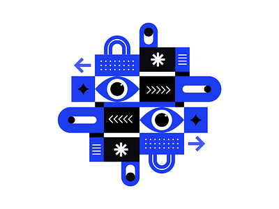 Visual Exercise abstract collage flatillustration illustration ui visualart visuallanguage