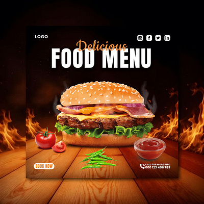 FOOD POST DESIGN 3d branding design food graphic design illustration logo motion graphics ui vector