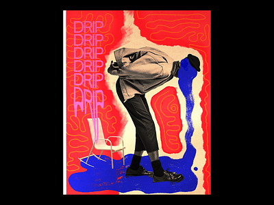 Fashion Drip Surreal Collage abstract poster art fashion composition conceptual visuals contemporary collage drip culture drip surreal edgy design expressive typography fashion drip glitch art graphic rebellion layout mixed media street editorial style culture surreal collage visual experiment