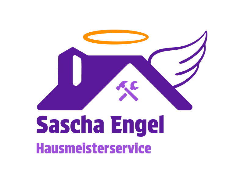 Sascha Engel - Janitor Service Logo logo simple