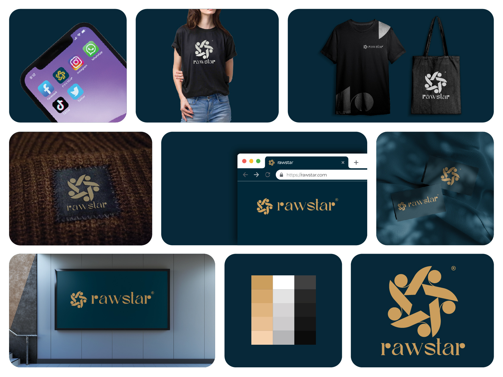Rawstar Logo Design (Unused) branding branding design business logo creative logo design fashion logo graphic design great logo illustration letter r logo logo logo design logo designer logo tipo logos logotype minimal logo modern r logo typography vector