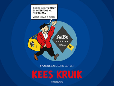 Kees Kruik: hét stripboek uit Tilburg met een speciale editie!