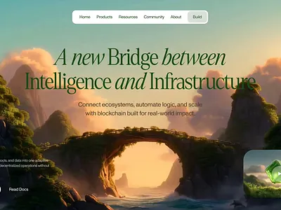 Blockchain website animation app product ui ux web website