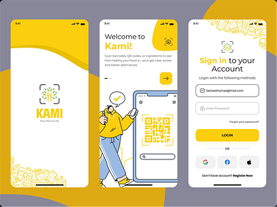 Scanner App 3d animation branding graphic design