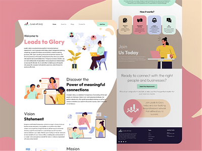 Lead Genration Portal animation branding graphic design motion graphics