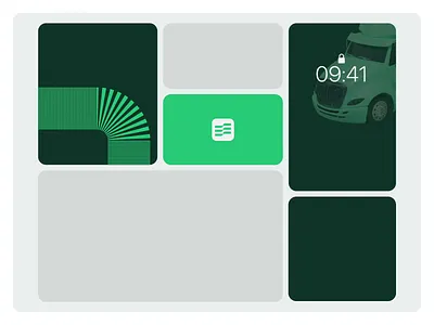 Branding System for Fleet Beat – Road, Rhythm, Growth animation branding branding design color palette design design language design system fleet app branding fleet beat illustration illustrations logo mobile app transitions ui ui design ux ux design visual identity