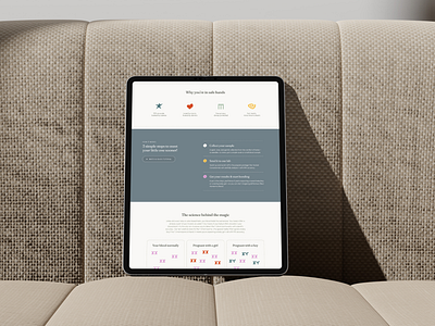 Homepage and product page redesign for Early Reveal homepage ui ux uxui uxuidesign webdesign website