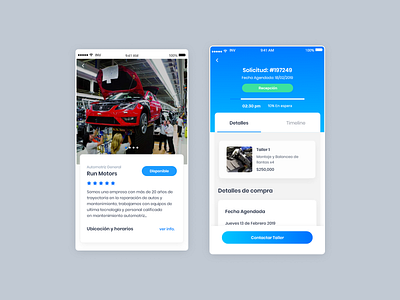 Auto Maintenance App app app design app designer auto automobile automobile dashboard booking car app car dashboard dashboard design self drive app smart device ui ui designer ux vehicle