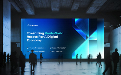 Kryption | Crypto Blockchain Website & Brand Identity blockchain design finance identity website