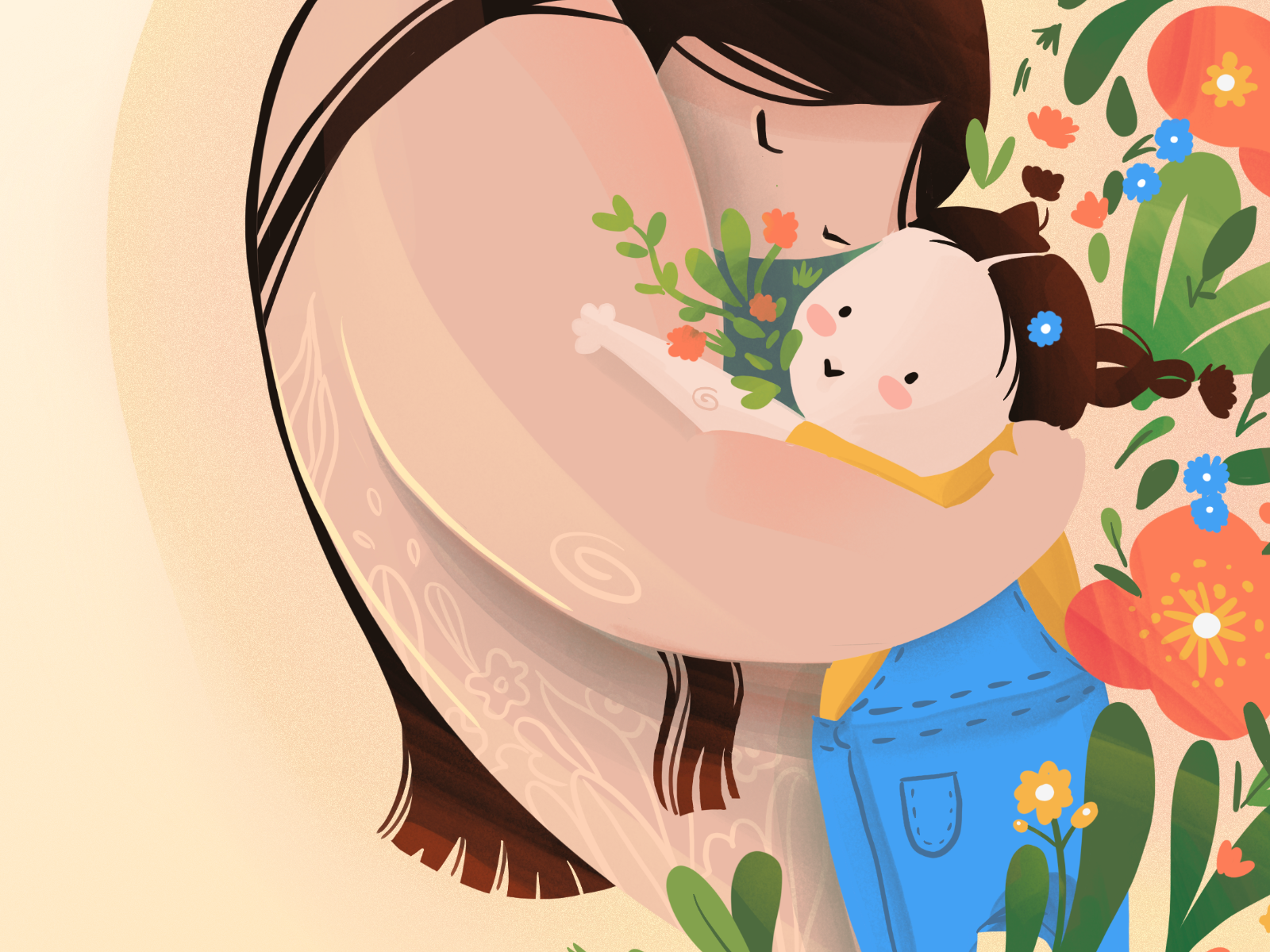 "My Inner Little Girl" event illustration design digital illustration graphic design illustration procreate product illustration